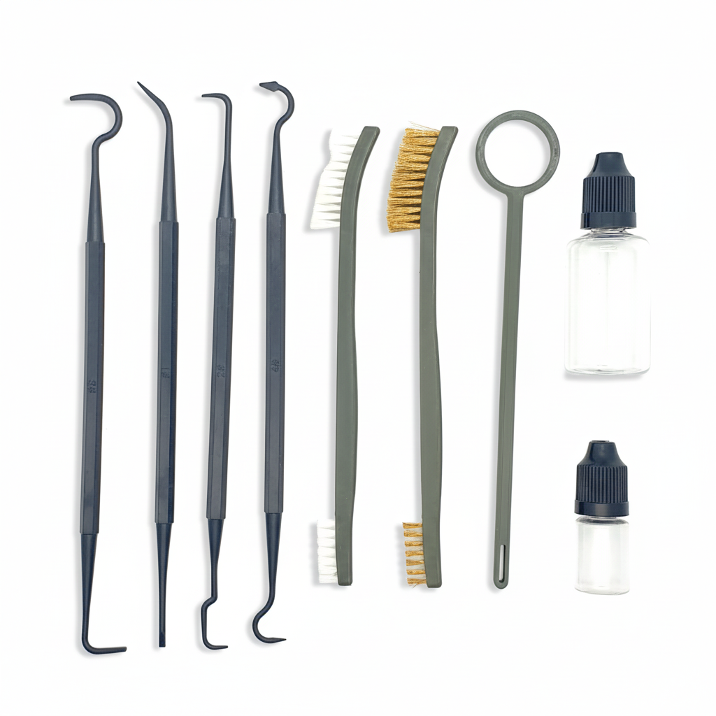 Nordic Precision Rengöringskit Nr.2 (9 delar)